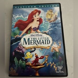The Little Mermaid DVD 2 disc Disney movie